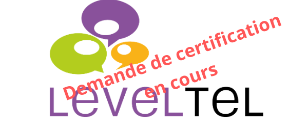 Logo Leveltel barré