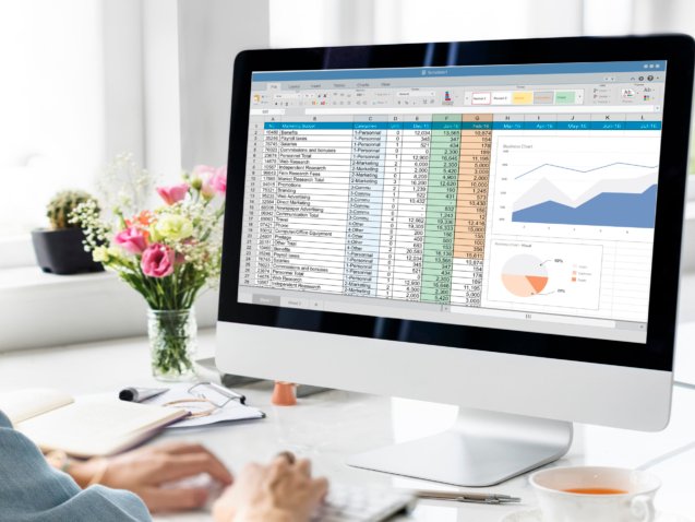 Excel rapport d information sur les donnees concept de strategie de statistiques