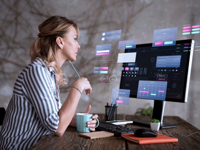 site internet conception de l interface
